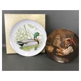 Vintage Ned Smith Waterfowl Mallard Plate & More