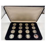 Susan B Anthony Complete 16 Coin Dollar Set