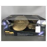 Vtg Strar Trek Gold-decorated U.s.s. Enterprise