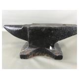 Vtg Black Metal Blacksmith Anvil