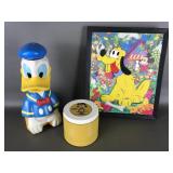 Vintage Disney Goofy Holographic Plastic Puzzle &