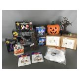 Ceramic Pumpkins & Vintage Halloween Decor