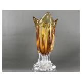 Reproduction Murano Art Glass Vase