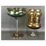 Vintage Mid-century Italian Murano Compote