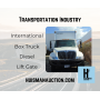 Online Auction | International Box Truck