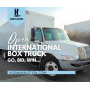 International Diesel Box Truck