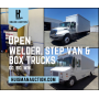Online Auction | Welder, Step Van & Box Trucks
