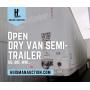 Online Auction | Dry Van Semi-Trailer