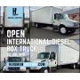 International Diesel Box Truck