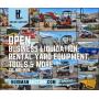 Business Liquidation: Rental Yard Equipment, Tools & More