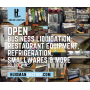 BUSINESS LIQUIDATION: RESTAURANT EQUIPMENT, REFRIGERATION, SMALLWARE'S & MORE  