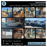  Business Liquidation: Service Vehicles, Equipment, Tools, Materials & More