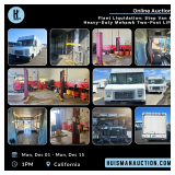  Fleet Liquidation: Step Van & Heavy-Duty Mohawk Two-Post Lift