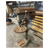 Transpower Tool Model TP-1200 12-Speed Drill Press 110V - 41" Tall