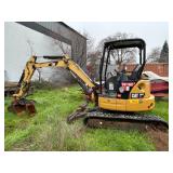 2013 Caterpillar 304E CR Rubber Track Hydraulic Excavator 