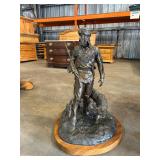 "Hesitation Trail" Large Bronze Statue by DJ Bawden
