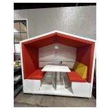 Nook Huddle Pod Benches with Table