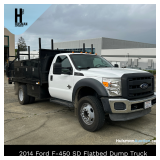 2014 Ford F-450 SD Flatbed Dump Truck