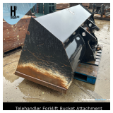 Telehandler Forklift Bucket Attachment