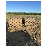 8 foot Double Drum Sheep’s Foot Roller
