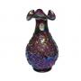Fenton Amethyst Carnival Glass Vase