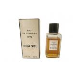 Vintage Eau De Cologne No 5 Chanel 2 oz with Box