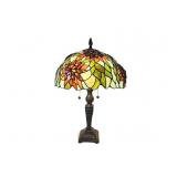 Dale Tiffany Style Lamp 3D Layered
