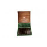 Cutco Steak Knife Set with Mahogany Box