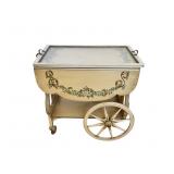 Vintage Drop Leaf Tea Cart