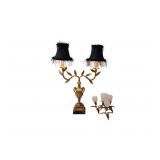 Decorative Table Lamp & Candle Holder Decor