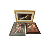Mixed Lot of Framed Art