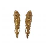 Rococo Style Female Bust Wall Hangings