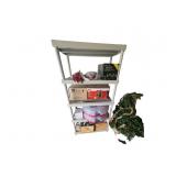 5 Shelf Plastic Shelving Unit