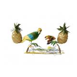 Mixed Lot of Tropical Decor