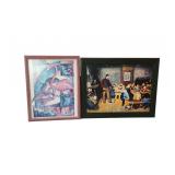 Mixed Lot of Framed Art