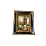 Doorway Oil Painting on Canvas with COA