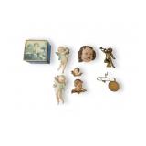 Lot of Vintage Cherub/Angels Decorative Items