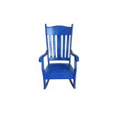 Blue Rocking Chair