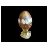 Fenton Hand Painted Limited Pedestal Egg