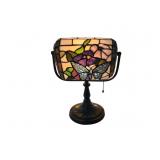 Tiffany Style Butterfly Lamp