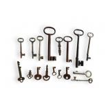Antique Skeleton Key Lot