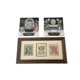 Mixed Lot of Framed Art
