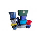 Stacked of Storage Bins/Totes