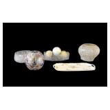 Vintage Crystal & Porcelain Decor