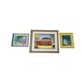 Mixed Lot of Beach Art