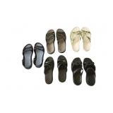 5 Womens Crocs Sandals Mixed Lot 8W