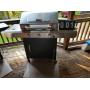 Chargrill gas grill stainless steel