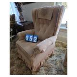 tan recliner