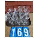 martini cordial glasses fostoria