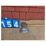 broad axe railroad BR&P hatchet
